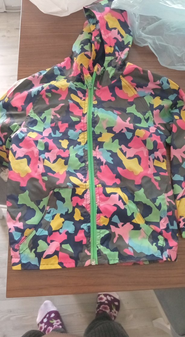 e bebek mağasasından alınmıştır  Kapüşonlu Kız Ceketi - Görsel 2