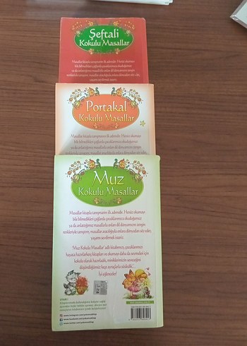 Kokulu Masallar Seti: Muz, Şeftali, Portakal - Görsel 2