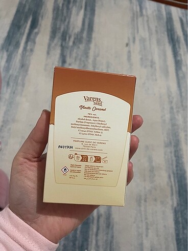 Diğer Varens sweet vanill caramel parfüm