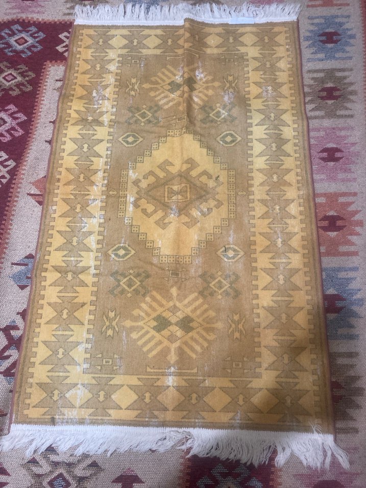 El dokuma kilim / cicim Köy üretimi konya - Görsel 4