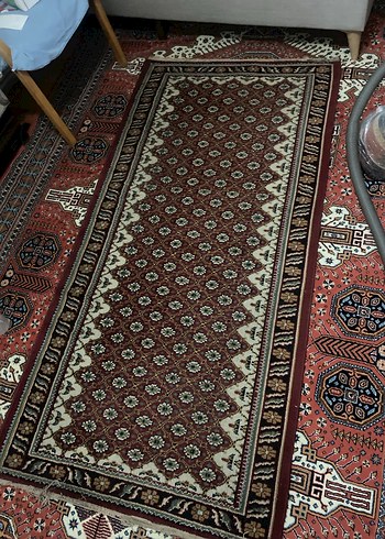 20. yüzyıl ikinci yarısı Isparta el dokuması buhara desen - Görsel 4