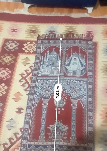 Kayseri bünyan gördes dügümlü el dokuma - Görsel 3