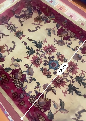 Orjinal ısparta el dokuma 204x127 yün - Görsel 5