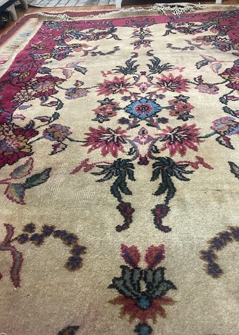 Orjinal ısparta el dokuma 204x127 yün - Görsel 2