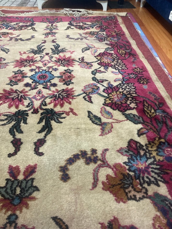 Orjinal ısparta el dokuma 204x127 yün - Görsel 3