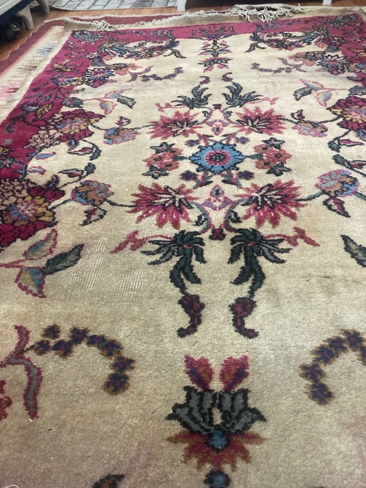 Orjinal ısparta el dokuma 204x127 yün - Görsel 2