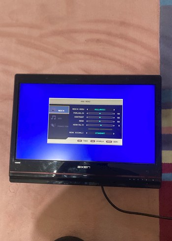 Axen marka Axen 18.5 inç HDMIli TV Monitör hd ready android - Görsel 4