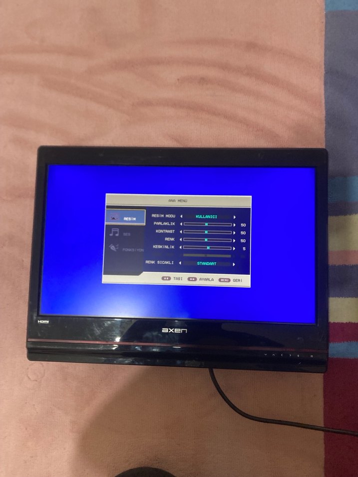Axen marka Axen 18.5 inç HDMIli TV Monitör  hd ready  android - Görsel 4