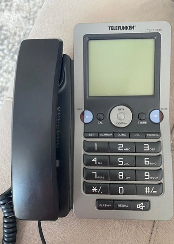 Telefunken TLF 5015 Gri Kablolu Sabit Telefon