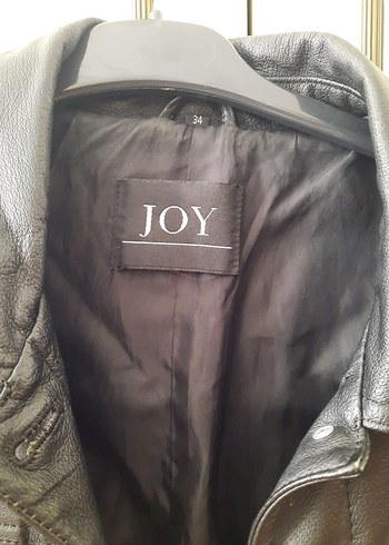 hakiki deri uzun ceket mont - Görsel 7