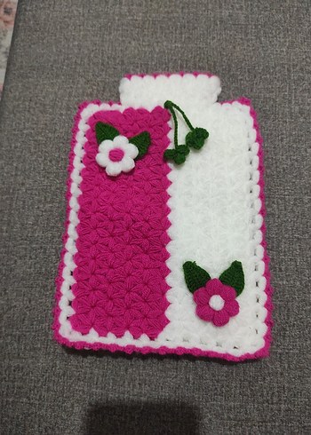El Örgüsü Pembe Beyaz Banyo Lifi