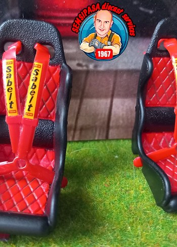 1/24 DIECAST MAKET koltuk 2 adet