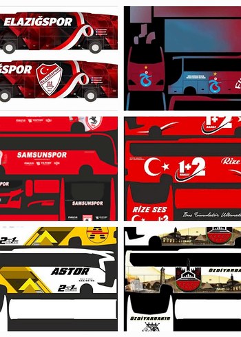 Kırmızı Spor Takımı Model Kitleri