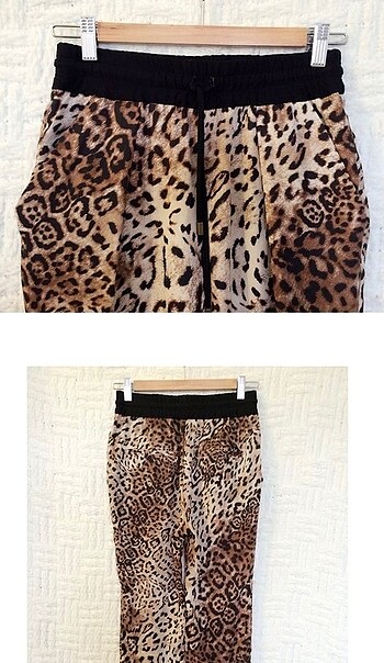ZARA Leopar Pantolon - Görsel 3