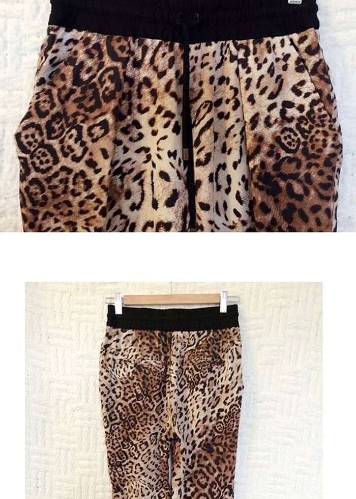 ZARA Leopar Pantolon - Görsel 3