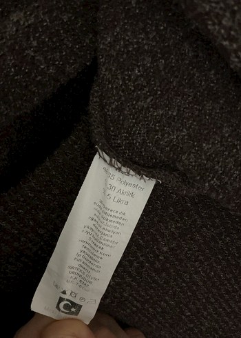 Kahverengi Uzun Elbise ve Mini Hırkası - Görsel 2