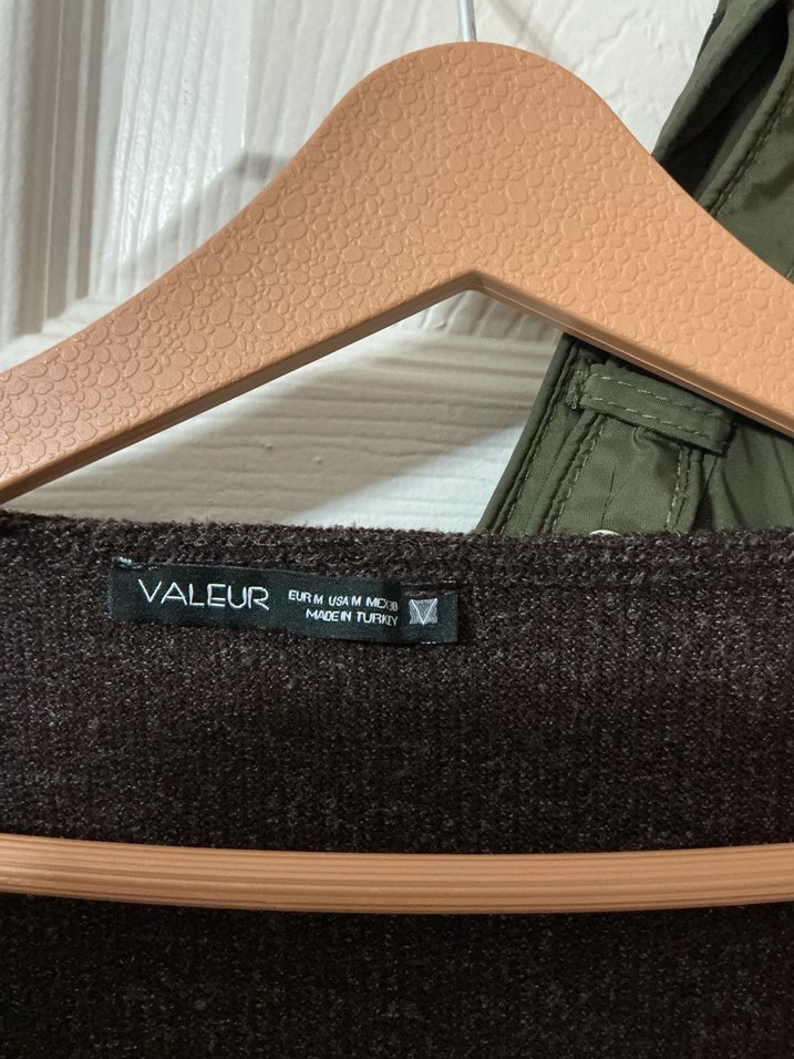 Kahverengi Uzun Elbise ve Mini Hırkası - Görsel 3