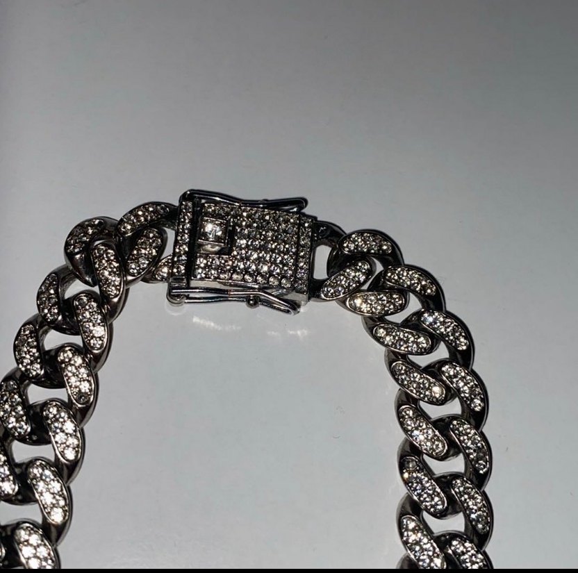 İced Out Chain Cuban Chain - Görsel 2