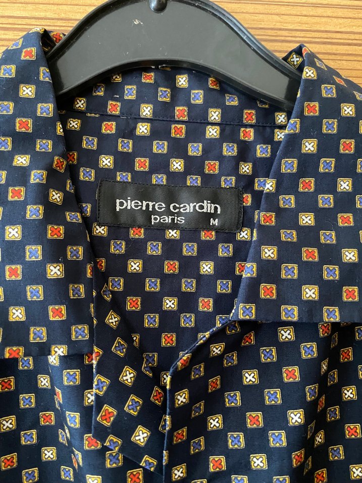 Pierre cardin Erkek Lacivert Düğmeli Uzun Kollu Pijama Takımı - Görsel 2