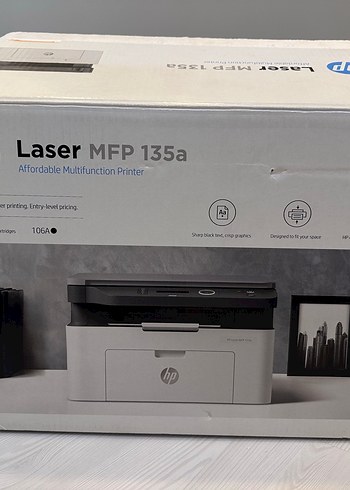 HP 4ZB82A Laserjet MFP 135A (SIFIR) - Görsel 5