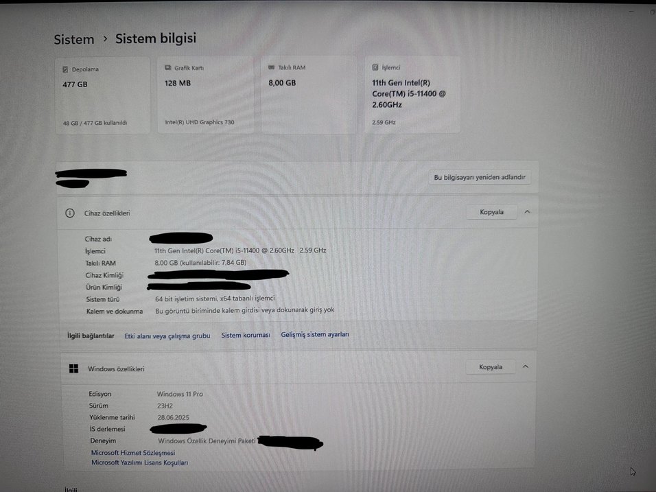 EXA AIO H24S (C54) (İ5) (SIFIR) - Görsel 4