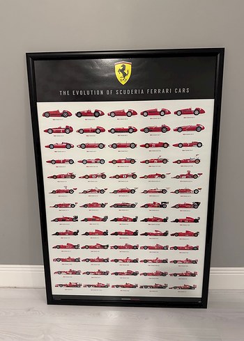 Ferrari Rare Collection Tablo