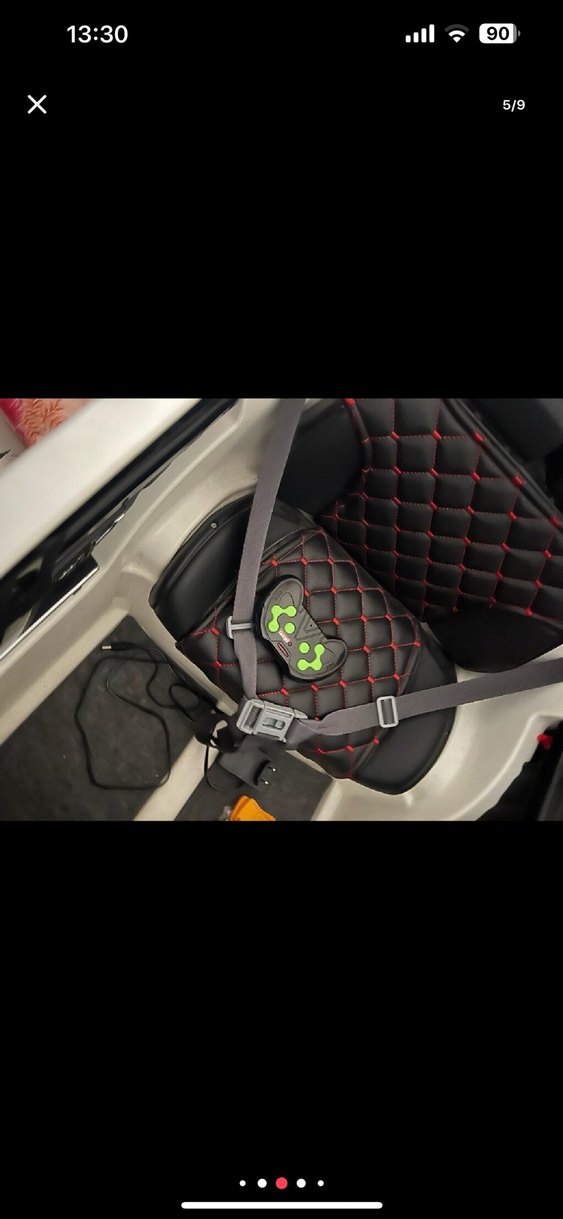 Beyaz Parlak Pilsan Elektrikli Binici Araba - Görsel 4