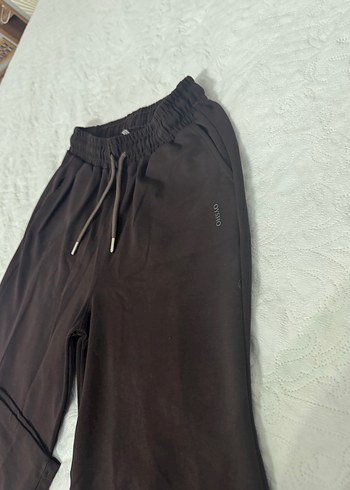 Oysho Koyu Kahverengi Rahat Kesim Kadın Eşofman Altı