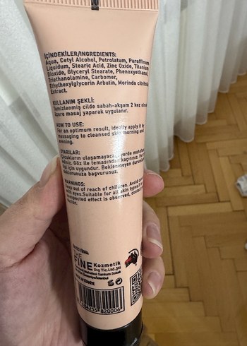 The Fine Beyazlatıcı kararma Kremi - Görsel 2