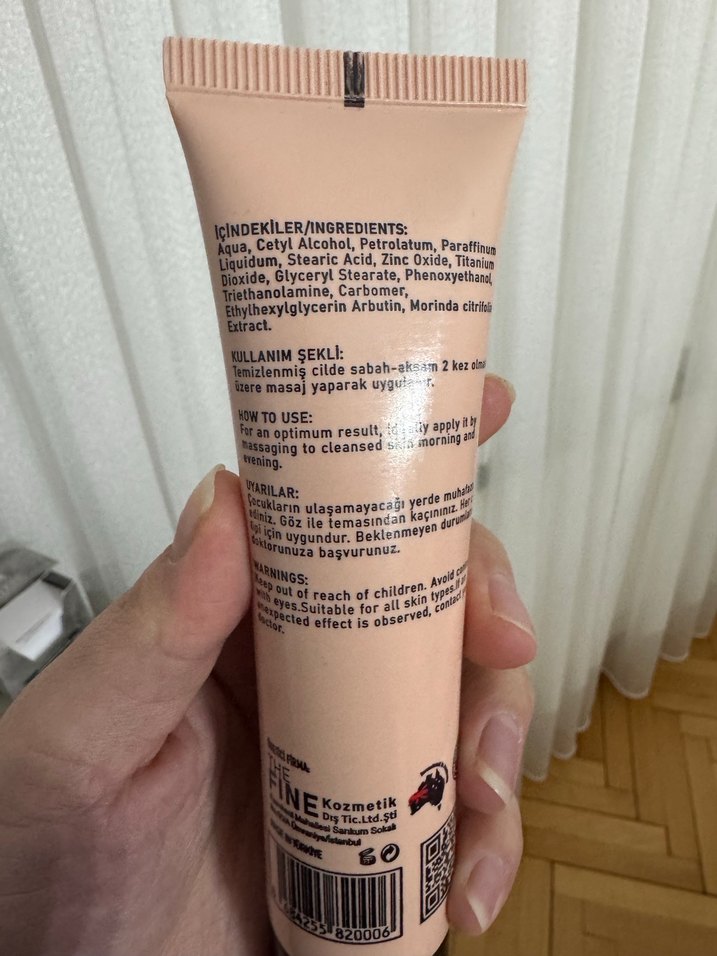 The Fine Beyazlatıcı kararma Kremi - Görsel 4