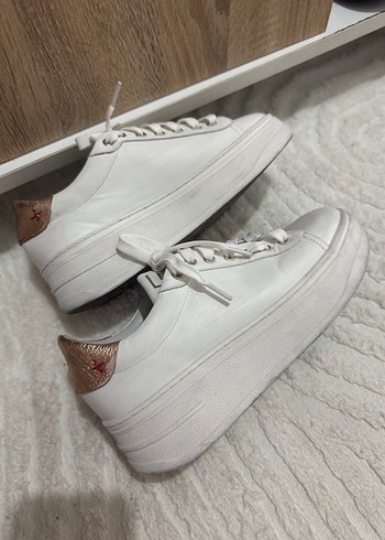 Orjinal greyder spor ayakkabı platform topuk - Görsel 9