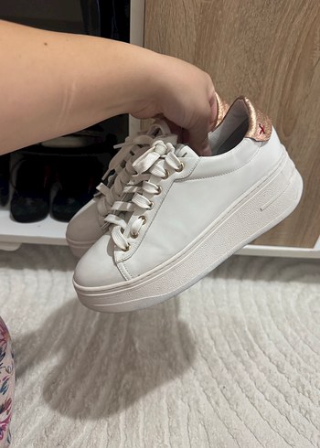 Orjinal greyder spor ayakkabı platform topuk - Görsel 2