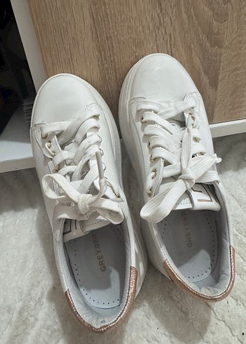 Orjinal greyder spor ayakkabı platform topuk - Görsel 7