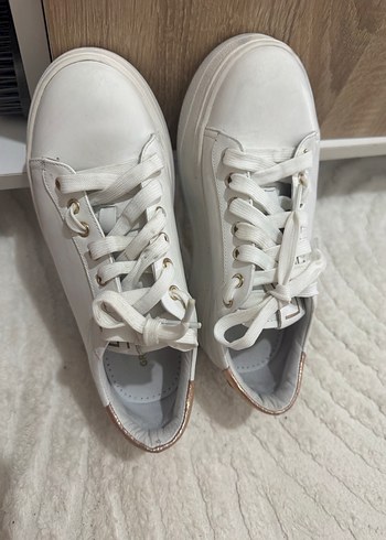 Orjinal greyder spor ayakkabı platform topuk - Görsel 6