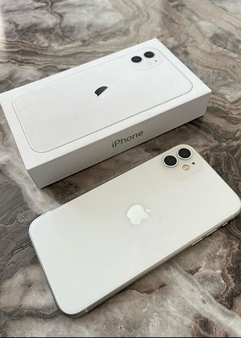 Apple iPhone Beyaz 11 128 GB Telefon kutulu Faturalı Garantili