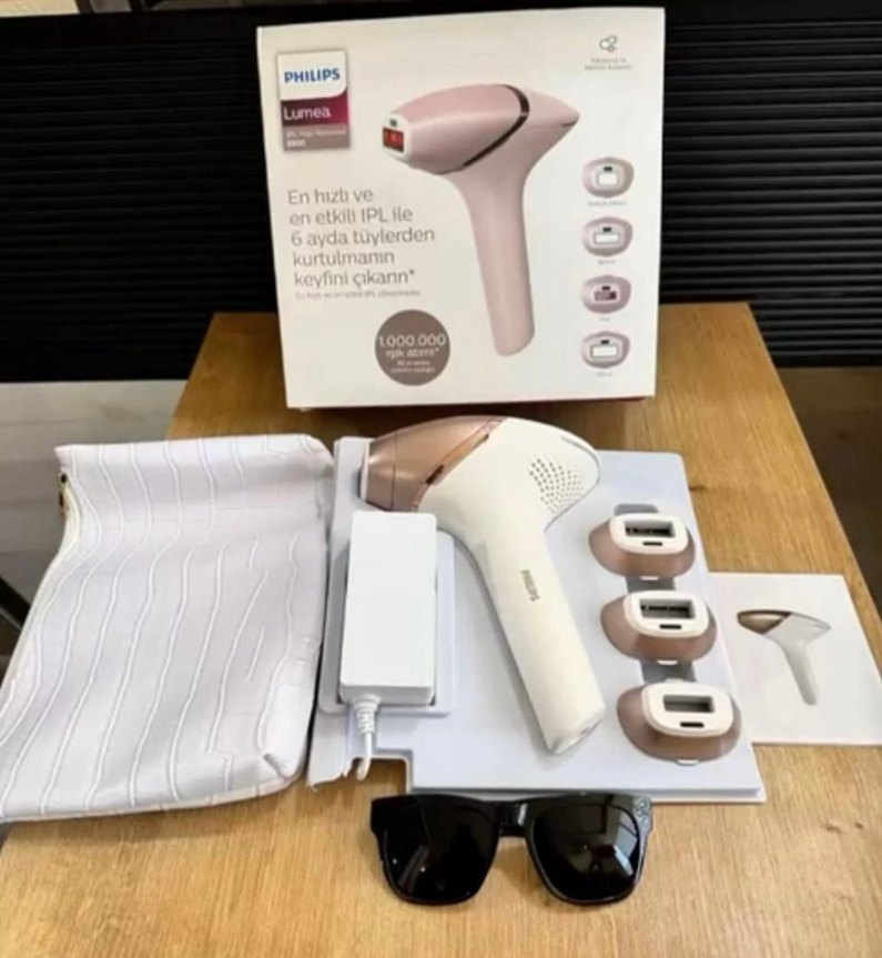 Beyaz Lazer Epilasyon Cihazı Seti - Görsel 3