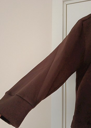 Diğer Kadın Kahverengi Bisiklet Yaka Sweatshirt