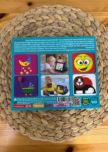 Beden Dıytoy Tummy Time Aynalı Zeka Kartları