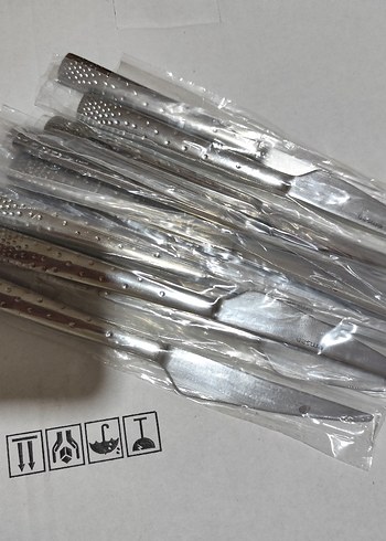 Gri Paslanmaz Çelik Bıçak Seti - Görsel 3