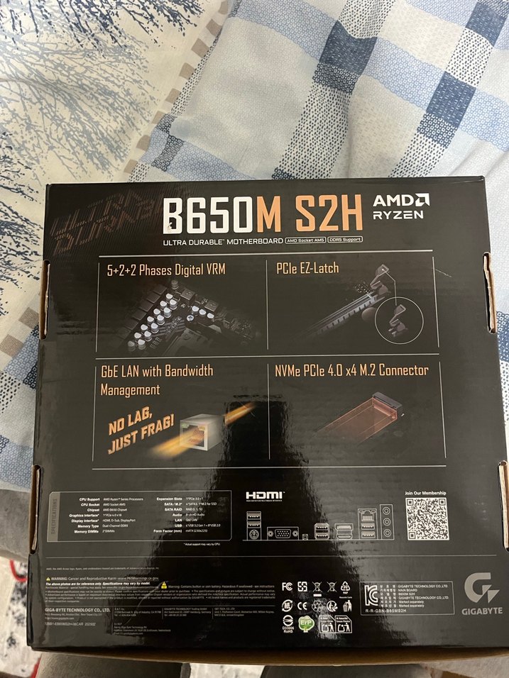 Gigabyte R650M S2H Anakart AMD Ryzen için - Görsel 2