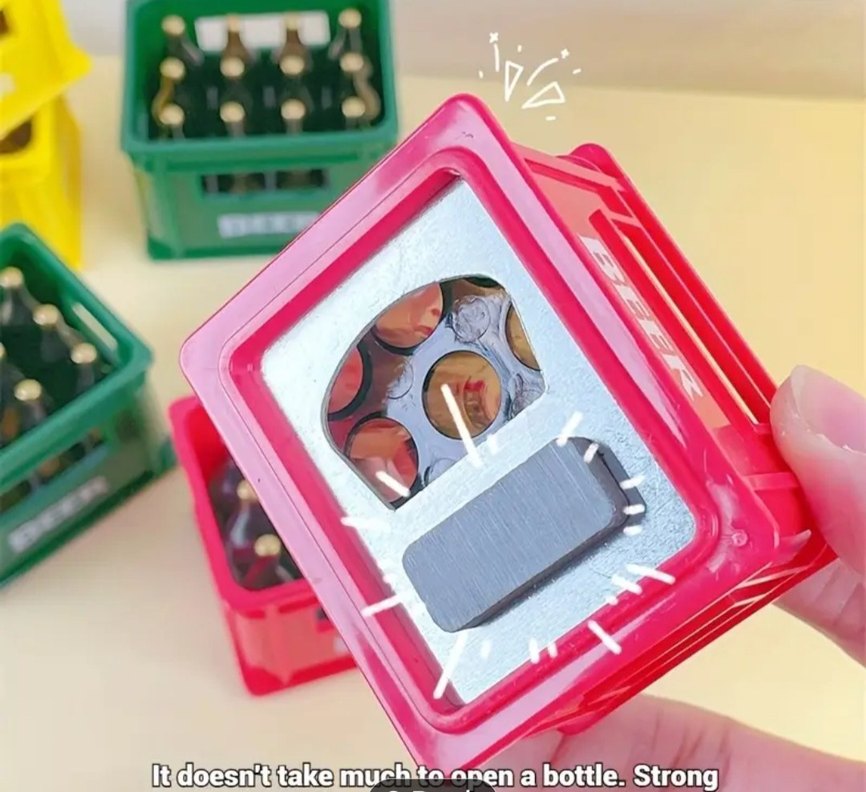 Magnetli Bira Kasası Şişe Açacağı - Görsel 2