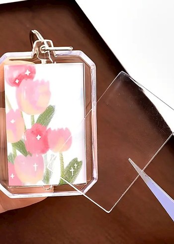 Püsküllü Fotoğrarlıklı Anahtarlık (Yurtdışı) - Görsel 5