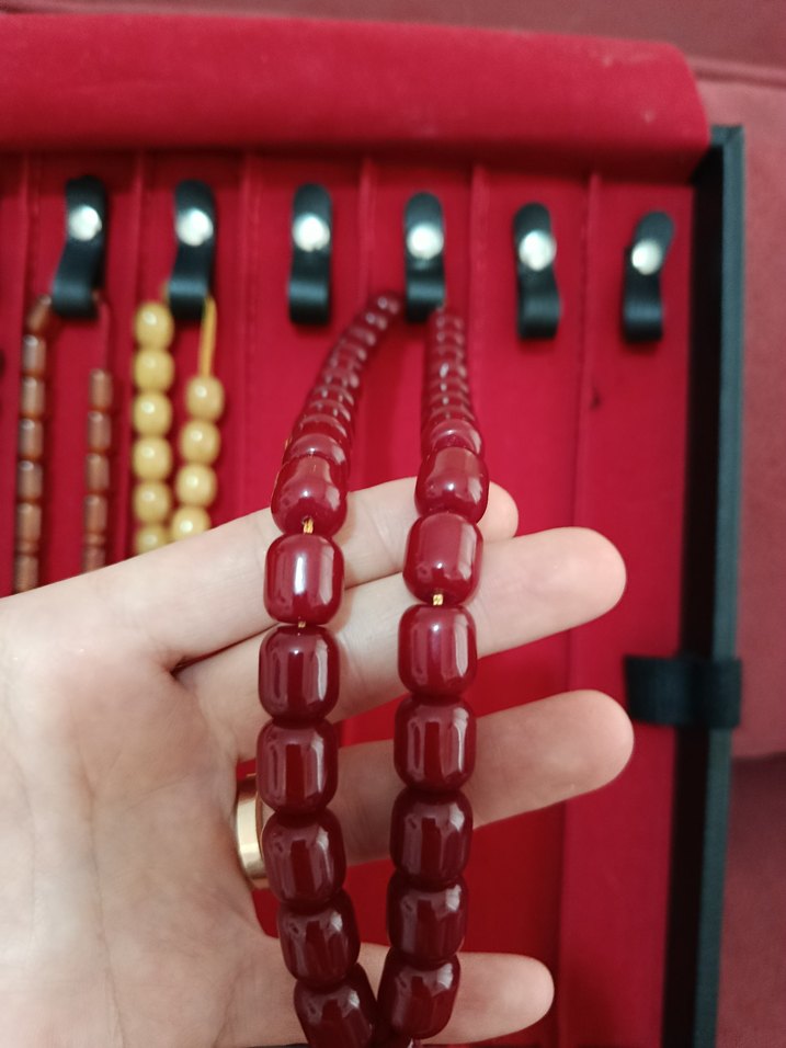 Renkli Erkek Tesbih Seti - Görsel 2