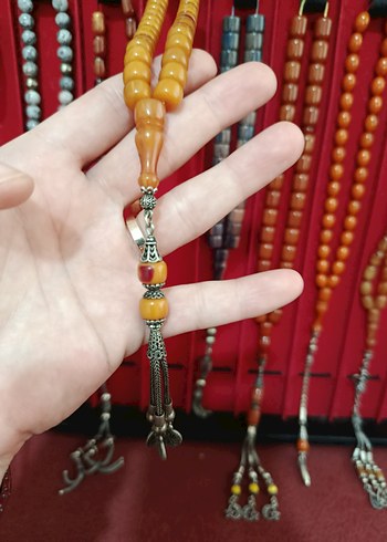 Renkli Bohem Tarzı Erkek Tesbihler - Görsel 5