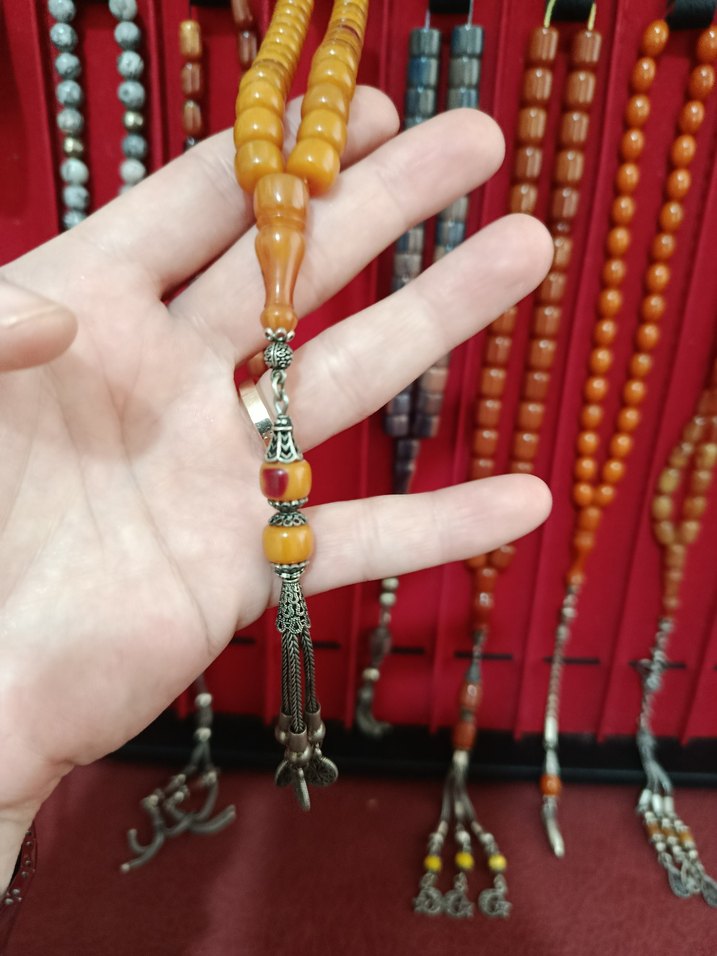 Renkli Bohem Tarzı Erkek Tesbihler - Görsel 5