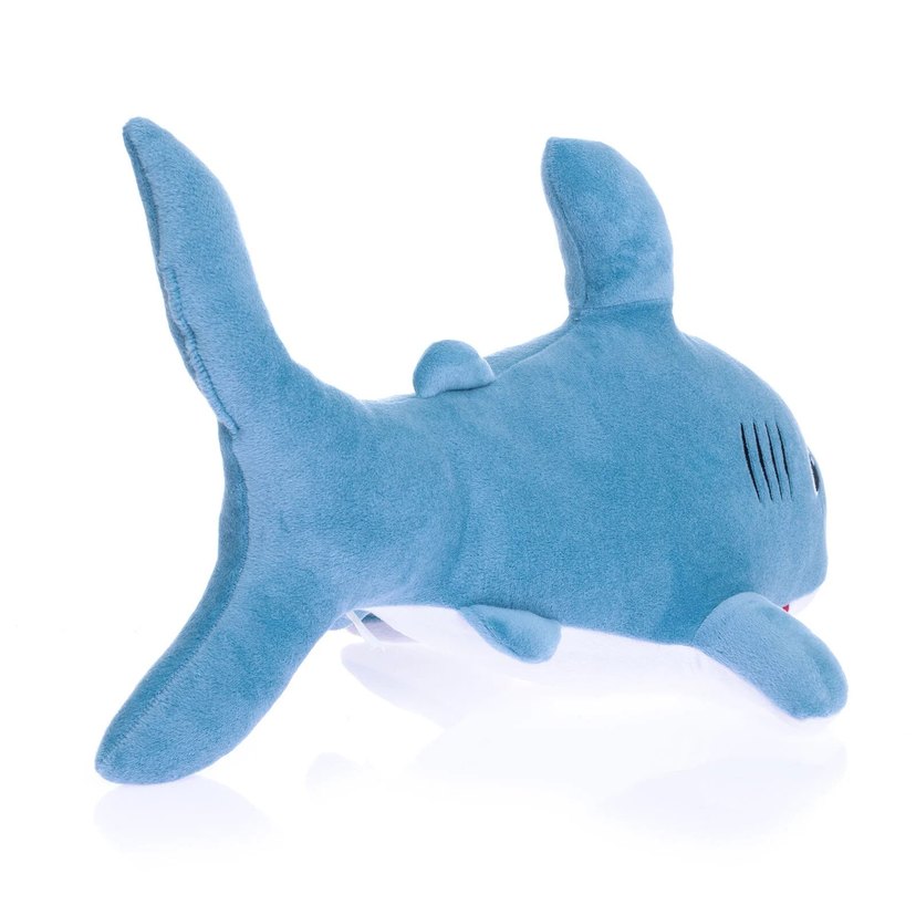 E Bebek Marka Mavi Köpekbalığı Peluş Oyuncak - Görsel 4