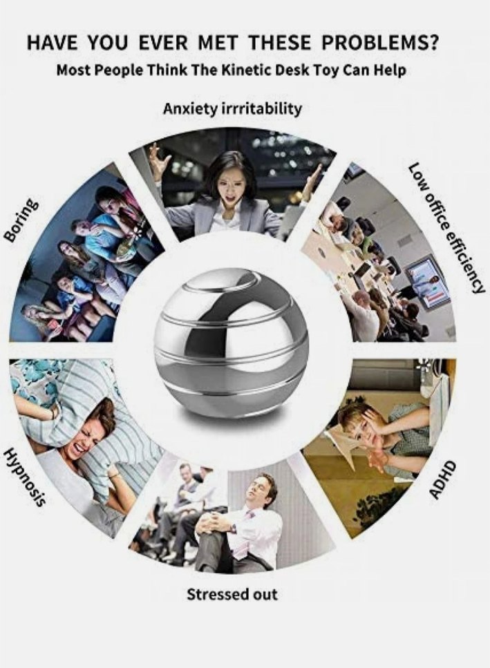 Masaüstü Stres Topu (Yurtdışı) - Görsel 4