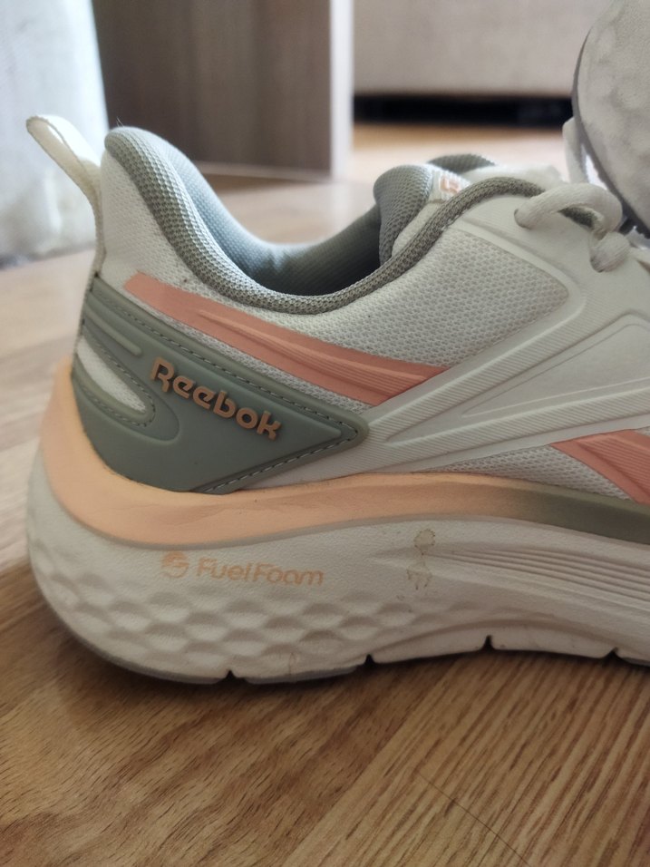 Reebok Beyaz bağcıklı kadın spor ayakkabı - Görsel 3