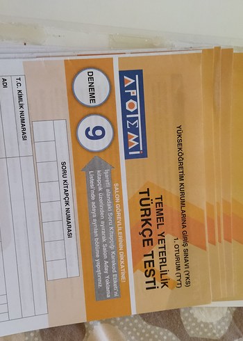 Apotemi Tyt Türkçe Branş Denemesi 15x40 - Görsel 4