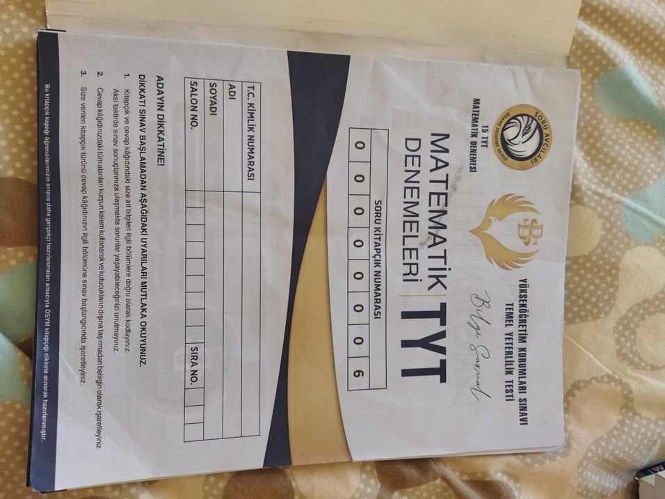 Bilgi Sarmal TYT Matematik Branş Denemeleri 15x40 Güncel - Görsel 2